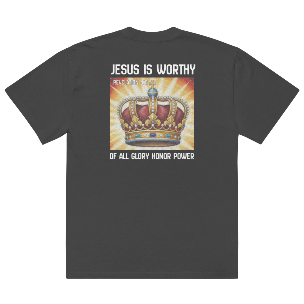 Worthy Mosaic Oversized Crewneck