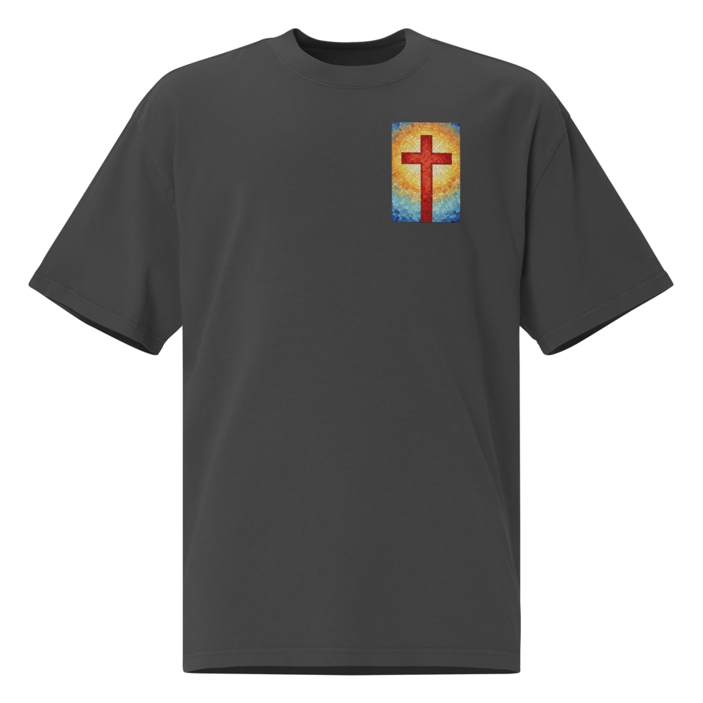 For God So Loved Mosaic Oversized Crewneck