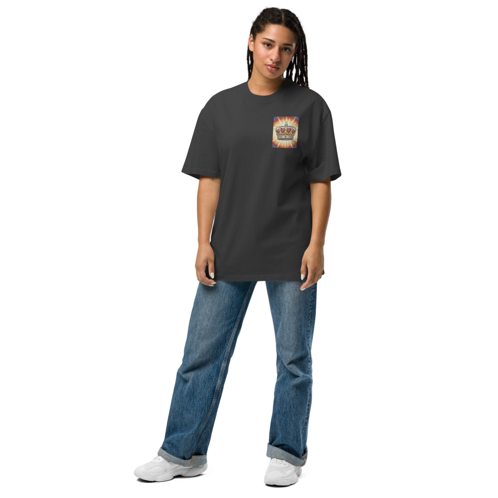 Worthy Mosaic Oversized Crewneck