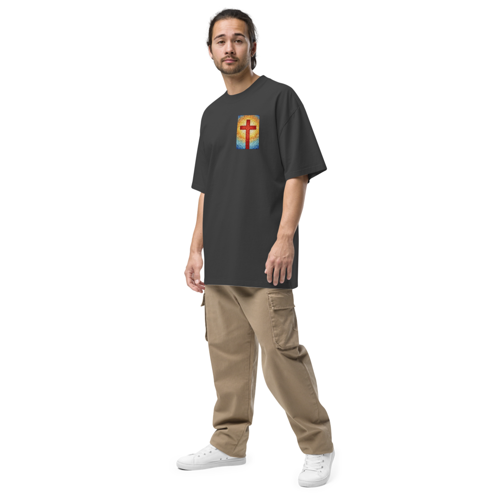 For God So Loved Mosaic Oversized Crewneck