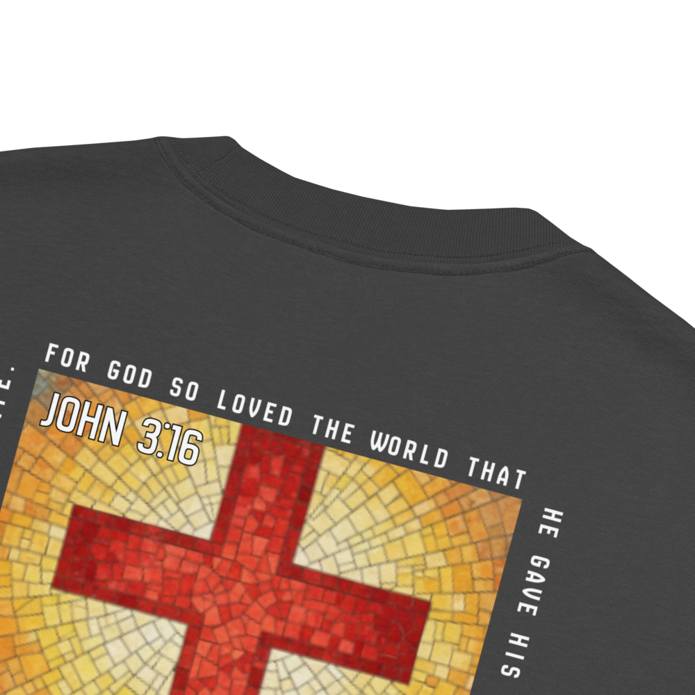 For God So Loved Mosaic Oversized Crewneck
